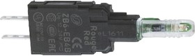 ZB6EB4B, Industrial Panel Mount Indicators / Switch Indicators 16MM LT MOD RED 65168-008