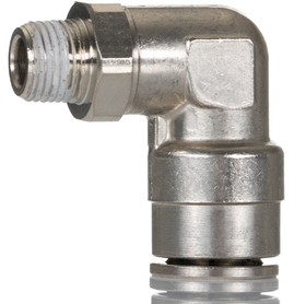 Фото 1/3 101471018, PNEUFIT 10 Series Straight Threaded Adaptor, R 1/8 Male to Push In 10 mm, Threaded-to-Tube Connection Style