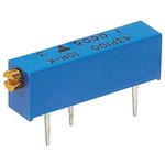 M43P501KB40, 43P Series 20-Turn Through Hole Trimmer Resistor with Pin ...