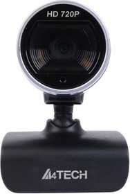 Фото 1/8 Камера Web A4Tech PK-910P черный 1Mpix (1280x720) USB2.0 с микрофоном
