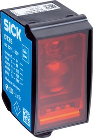 Фото 1/2 DT35-B15851, Distance Distance Sensor, Block Sensor, 0.05 mm 12 m Detection Range IO-LINK