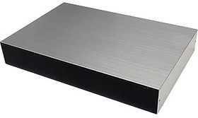 Фото 1/2 YM-200, YM Series Black, Silver Aluminium Desktop Enclosure, 200 x 150 x 40mm