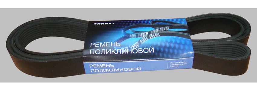 Ремень 2155 (поликлин.) генератора Газель дв. Cummins Е-3 (TANAKI)