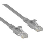 Патч-корд FTP-RJ45-RJ45-C5e-CU-0 5M-GY FTP cat 5e 0.5м медь серый 281996