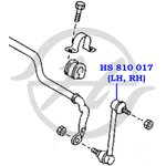 HS810017, Тяга/стойка стабилизатора