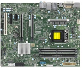 Фото 1/5 Supermicro MBD-X12SAE-B 10th Generation Intel® Core™ i9/Core™ i7/Core™i5/Core™i3/ Pentium®/Celeron® Processor,Intel® Xeon® W-1200 Processors