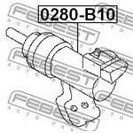 0280-B10, Цилиндр сцепления рабочий