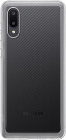 Фото 1/6 Чехол (клип-кейс) Samsung для Samsung Galaxy A02 Soft Clear Cover прозрачный (EF-QA022TTEGRU)