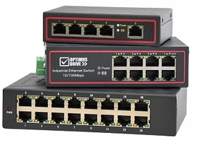 ODS-008F, Неуправляемый коммутатор Ethernet, 8 портов, 100 Мб/с, шт