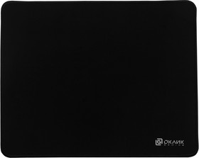 Фото 1/7 Коврик для мыши Оклик OK-F0351 Средний черный 350x280x3мм