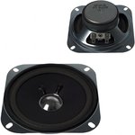 GF1004, Speakers & Transducers speaker, 102.4 mm square, 36.5 mm deep, paper ...