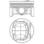 87-433900-10, Поршень dm.76.50x1.20x1.50x2.00 STD Цена за 1 шт [Elastoval] ...