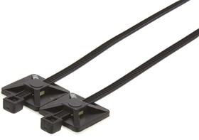 156-00653 T30RMB3A-PA66-BK, Cable Tie, Assembly, 150mm x 4.1 mm, Black Nylon