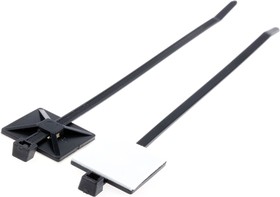 156-00655 T50RMB4A-PA66-BK, Cable Tie, Assembly, 200mm x 5.4 mm, Black Nylon