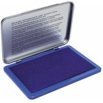 Штемпельная подушка TRODAT IDEAL, 90х56 мм, металлический корпус, синяя, 9071Мс ...