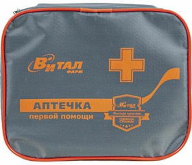 Аптечка первой помощи работникам ВИТАЛФАРМ, текстильная сумка, по приказу № 1331н, 00-00004036
