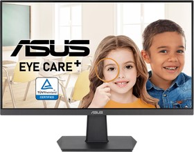 Фото 1/4 Монитор ASUS 27" VA27EHF IPS 1920x1080 1ms (MPRT) 250cd 100Hz HDMI Black; 90LM0550-B04170