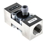 Turbine Flow Meter for Liquid, 0.5 L/min Min, 15 L/min Max