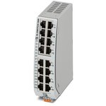 1085219, Narrow Ethernet Switch - 16 RJ45 Ports With 10/100/1000 Mbps On All ...