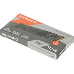 Накопитель SSD SunWind PCIe 3.0 x4 512GB SWSSD512GN3T NV3 M.2 2280