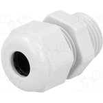 1.209.0900.14, Cable Gland, 4 ... 8mm, PG9, Polyamide, Pebble Grey