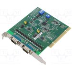 PCI-1602B-CE, Interface Modules 2 port RS232/422/485 PCI COMM card with