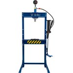 52312, Пресс гидравлический с манометром и педалью, 12 т (комплект из 2 частей)