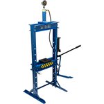 52314, Пресс гидравлический с манометром и педалью, 20 т (комплект из 2 частей)