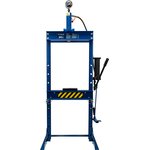 52314, Пресс гидравлический с манометром и педалью, 20 т (комплект из 2 частей)