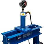 52314, Пресс гидравлический с манометром и педалью, 20 т (комплект из 2 частей)