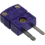 SMPW-E-M, THERMOCOUPLE CONNECTOR, E TYPE, PLUG