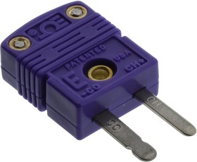 Фото 1/2 SMPW-E-M, Thermocouple Connector, SMPW Series, Miniature, Type E, Plug