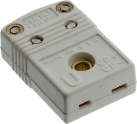 Фото 1/2 SMPW-U-F, Thermocouple Connector, SMPW Series, Miniature, Type U, Socket
