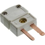 SMPW-U-M, THERMOCOUPLE CONNECTOR, B TYPE, PLUG