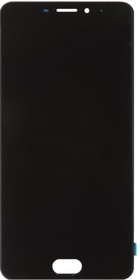 Фото 1/2 Дисплей для Meizu M5 Note (M621H) в сборе с тачскрином (модуль), черный