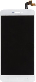 Дисплей для Xiaomi Redmi Note 4X в сборе с тачскрином (модуль), без рамки, белый