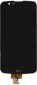 Фото 1/2 Дисплей для LG K10 (K410/K430) в сборе с тачскрином (модуль) (без микросхемы), черный