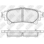 Колодки тормозные задние NIBK PN1846