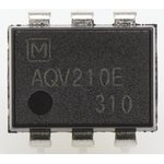 AQV210E, Solid State Relay, 130 mA Load, PCB Mount, 350 V Load, 1.5 V Control