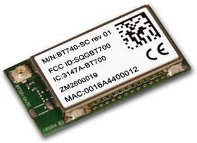 BT740-SC, Bluetooth Modules - 802.15.1 Class 1 BT Module 2.1 u.FL connector