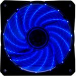 Вентилятор Digma DFAN-LED-BLUE 120x120x25mm черный/синий 3-pin 4-pin (Molex)23dB ...