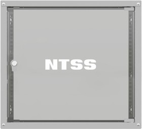 Шкаф коммутационный NTSS Lime (NTSS-WL15U5560GS) настенный 15U 550x600мм пер.дв.стекл несъемн.бок.пан. 30кг серый 520мм 22.1кг 110град. 770м