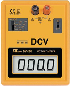 DV-101, Desktop Voltmeter, DC: 200 mV ... 200 V
