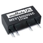 MEV1D2415SC, Isolated DC/DC Converters - Through Hole 1W 24-15V SIP SINGLE DC/DC