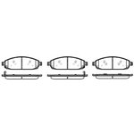 P1073302, Колодки дисковые