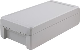 Фото 1/3 96015225 B 221306 PC-V0-7035, Bocube Series Light Grey Polycarbonate V0 Enclosure, IP66, IP68, IK07, Light Grey Lid, 231 x 125 x 60mm