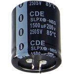SLPX153M025A9P3, Aluminum Electrolytic Capacitors - Snap In 15000uF 25V 20% 85C