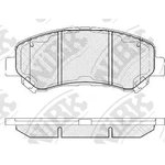 Колодки тормозные передние NIBK PN2801