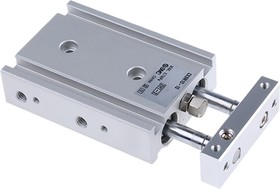 CXSM10-10, Pneumatic Guided Cylinder - 10mm Bore, 10mm Stroke, CXSM Series