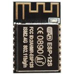 ESP-12S, WiFi Modules - 802.11 ESP8266 WiFi 802.11b/g/n 160Mbits SPI Flash UART ...